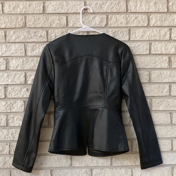 Black Leather Jacket - Picture 2 of 5